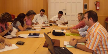 Reunión de equipo en el Centro Cívico de Málaga | 2012